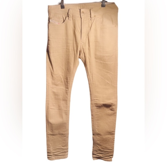 Diesel Thaver cotton 5 pocket Tan Trendy casual everyday denim stretch jean 30 - Picture 2 of 8